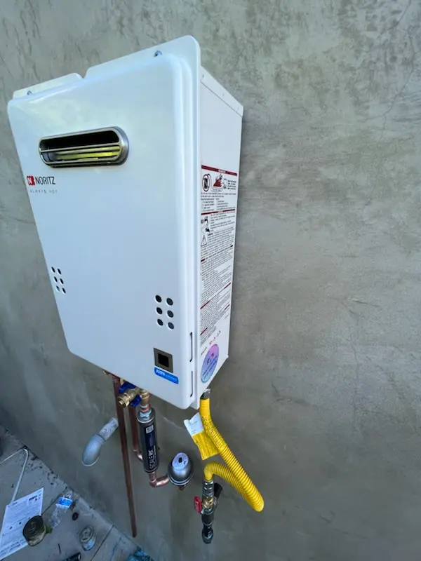Tankless water heater installation for Myrtle Island homes